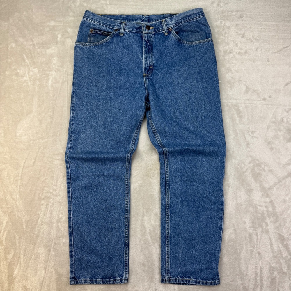 Lee Regular Fit Men's Jeans 38x29 (Fits 34x29) Denim‎ Straight Leg Vintage USA